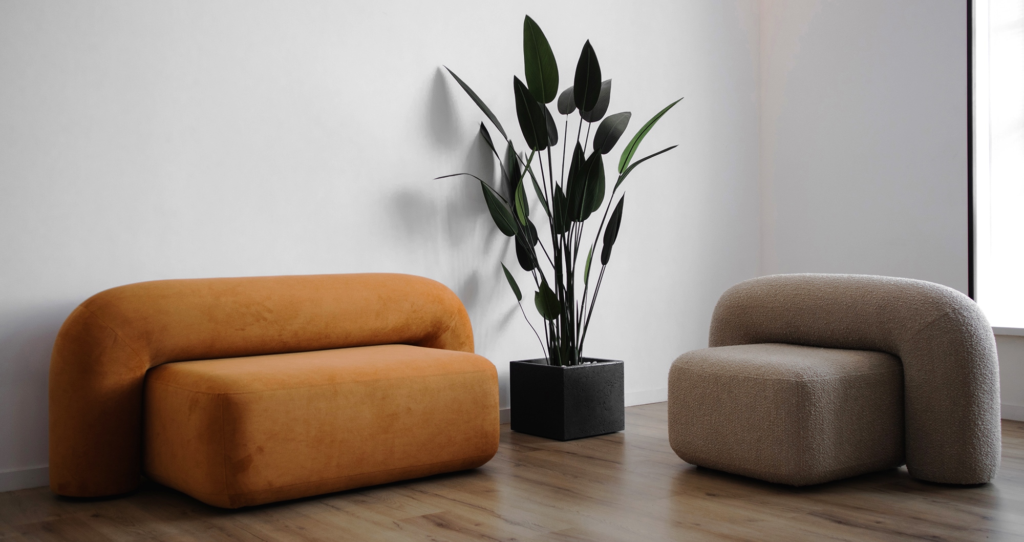 nowoczesna sofa Moss design